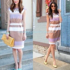 NWT Ivy&Blue Jewel striped dress US2